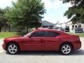 2007 Inferno Red Crystal Pearl Dodge Charger SXT  photo #2