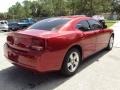 2007 Inferno Red Crystal Pearl Dodge Charger SXT  photo #8