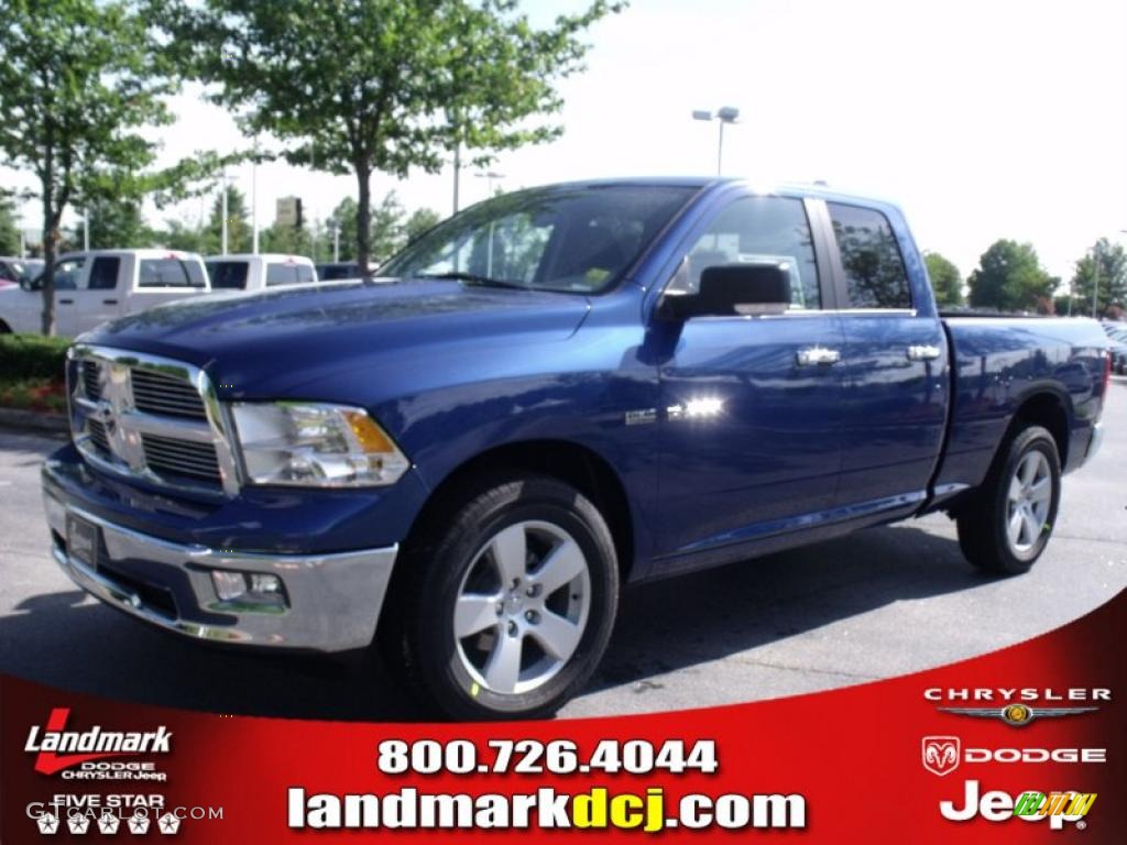 Deep Water Blue Pearl Dodge Ram 1500