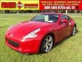 2009 Solid Red Nissan 370Z Sport Touring Coupe  photo #1