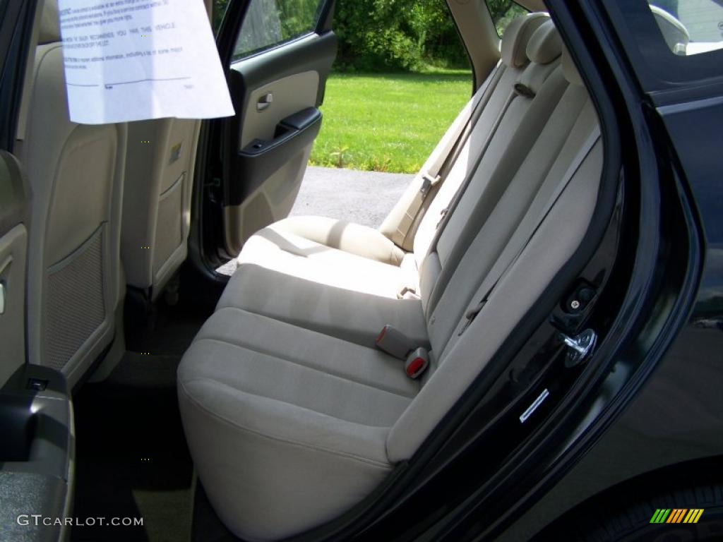 2009 Elantra GLS Sedan - Black Pearl / Beige photo #9