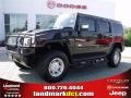 2007 Black Hummer H2 SUV  photo #1