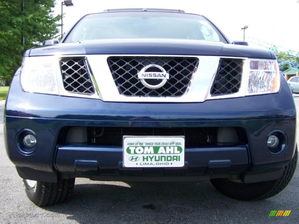 2007 Pathfinder LE 4x4 - Majestic Blue Metallic / Graphite photo #5