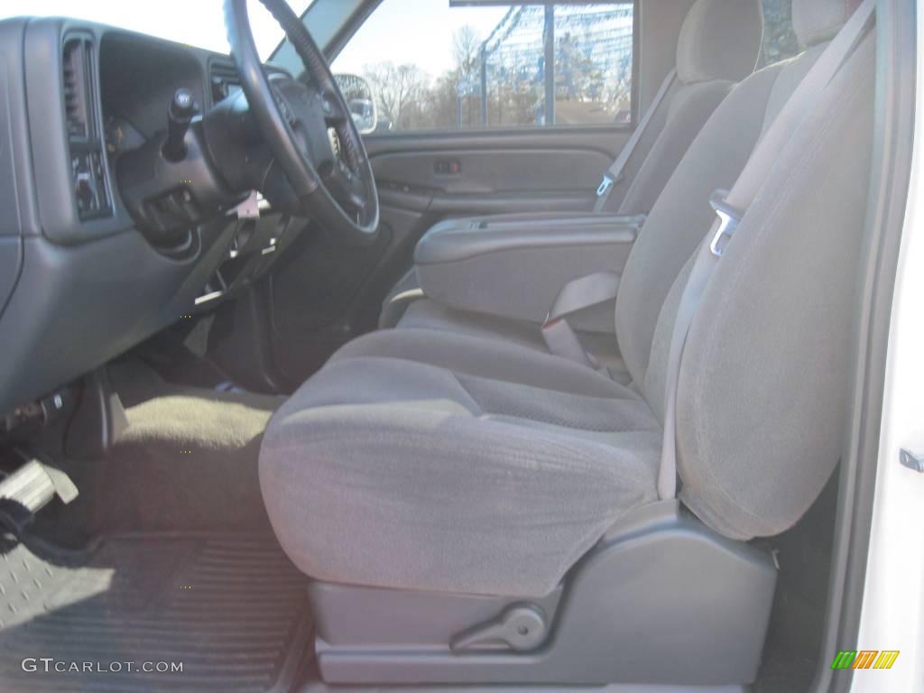 2006 Silverado 1500 LT Regular Cab - Summit White / Dark Charcoal photo #9