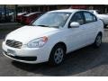 2010 Nordic White Hyundai Accent GLS 4 Door  photo #1