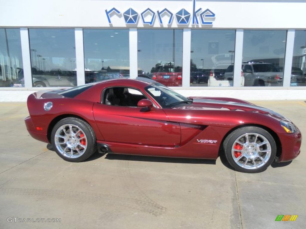 2008 Viper SRT-10 Coupe - Venom Red Metallic / Black/Black photo #1