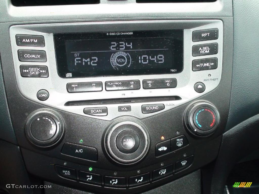 2006 Accord LX V6 Sedan - Alabaster Silver Metallic / Black photo #27