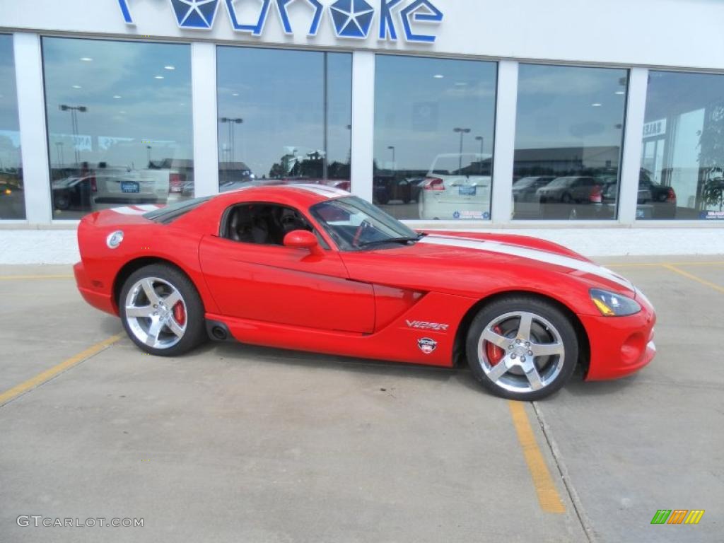 2006 Viper SRT-10 Coupe - Viper Red / Black/Red photo #1