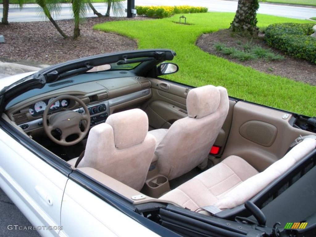 2003 Sebring GTC Convertible - Stone White / Sandstone photo #10