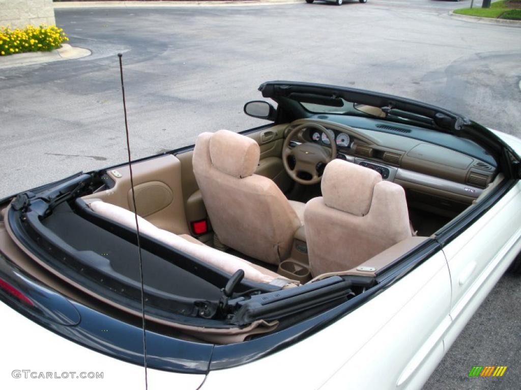 2003 Sebring GTC Convertible - Stone White / Sandstone photo #11