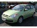 2010 Apple Green Hyundai Accent GS 3 Door  photo #1