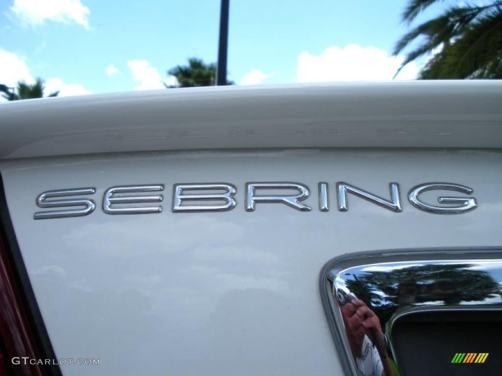 2003 Sebring GTC Convertible - Stone White / Sandstone photo #14
