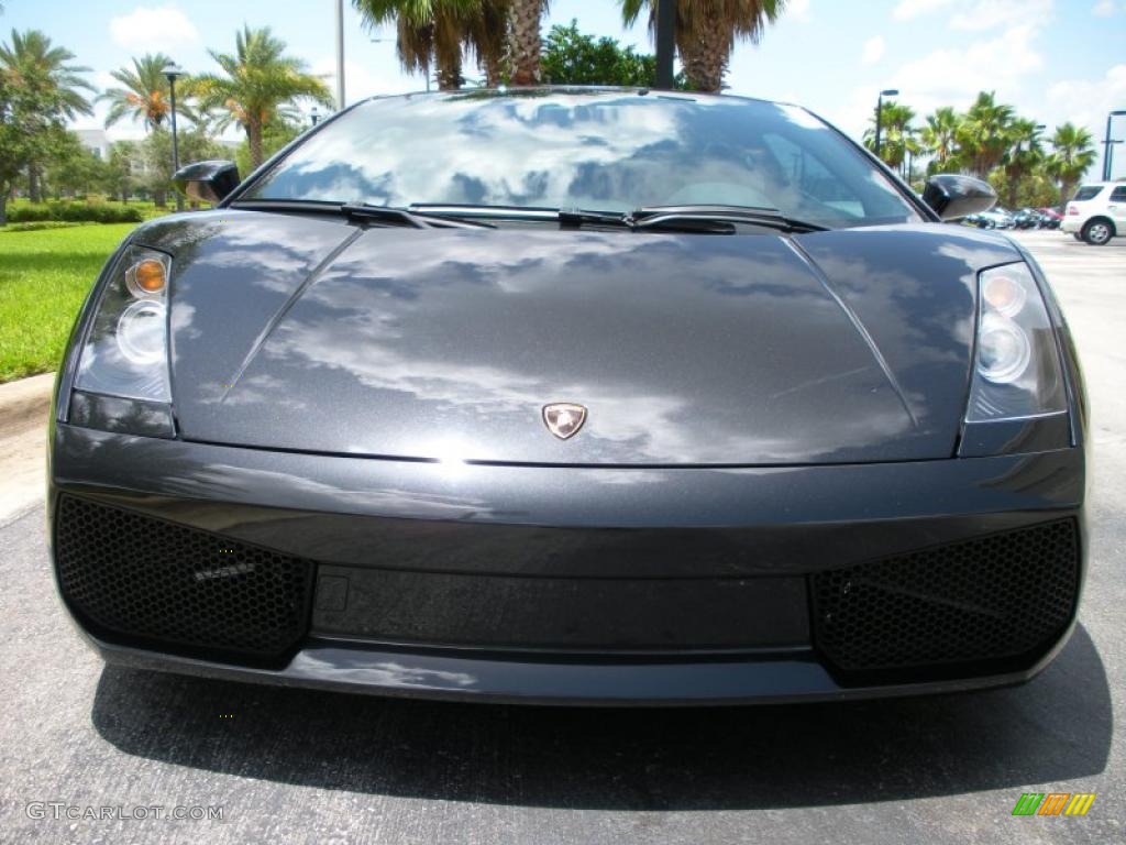 2004 Gallardo Coupe - Nero Serapis (Black Metallic) / Giallo Taurus photo #3