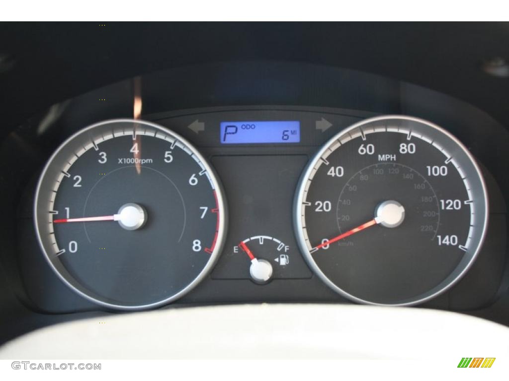 2010 Accent GS 3 Door - Apple Green / Black photo #22