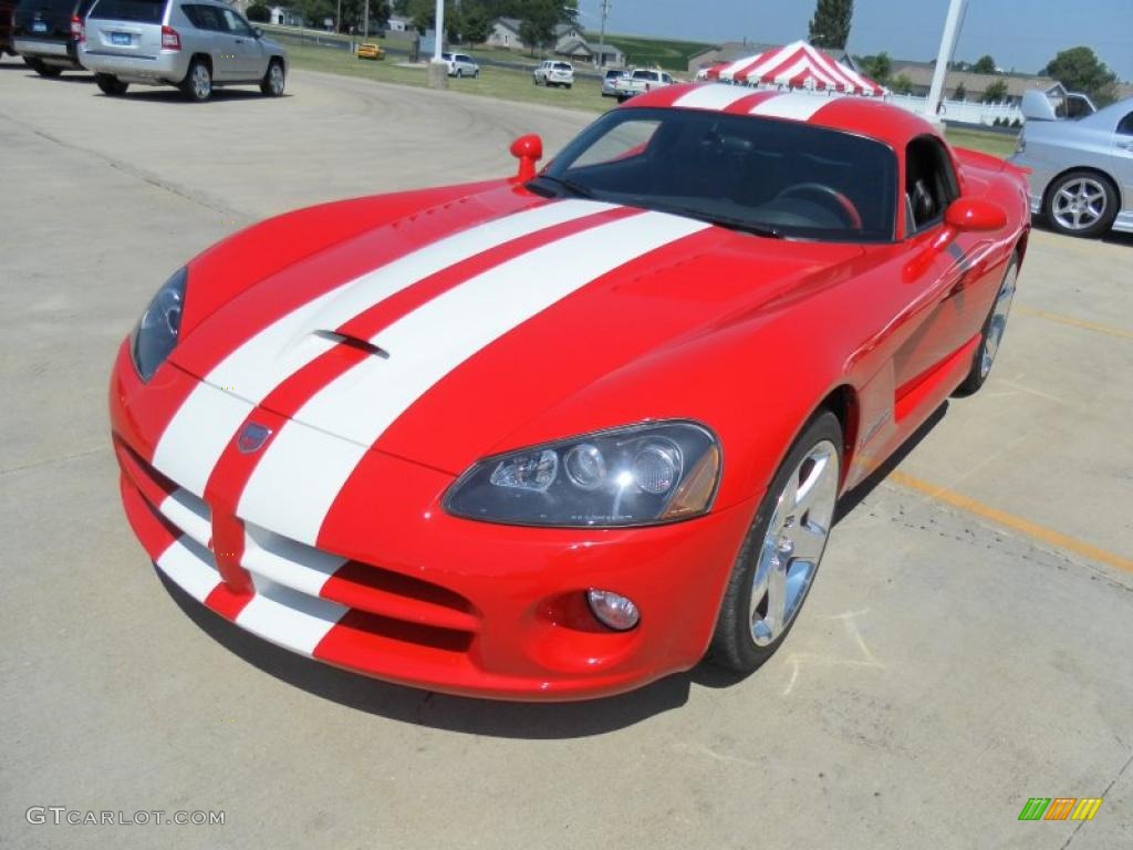 2006 Viper SRT-10 Coupe - Viper Red / Black/Red photo #47