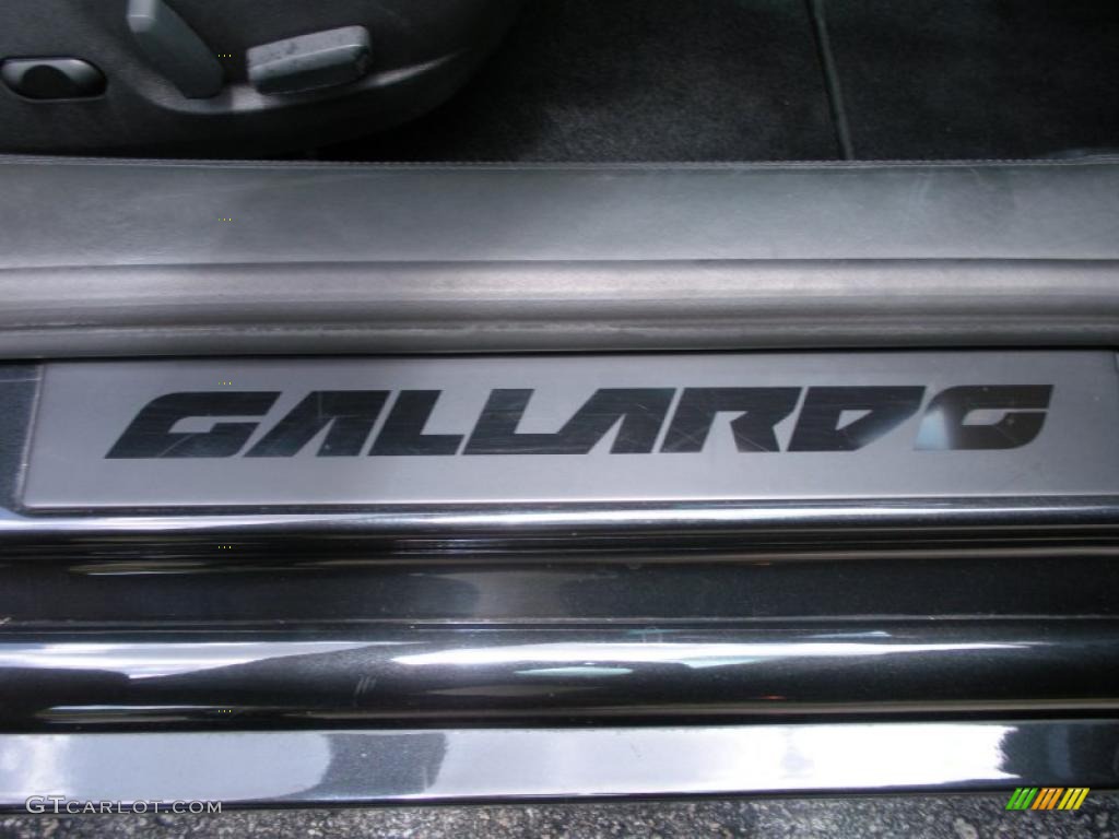 2004 Gallardo Coupe - Nero Serapis (Black Metallic) / Giallo Taurus photo #10