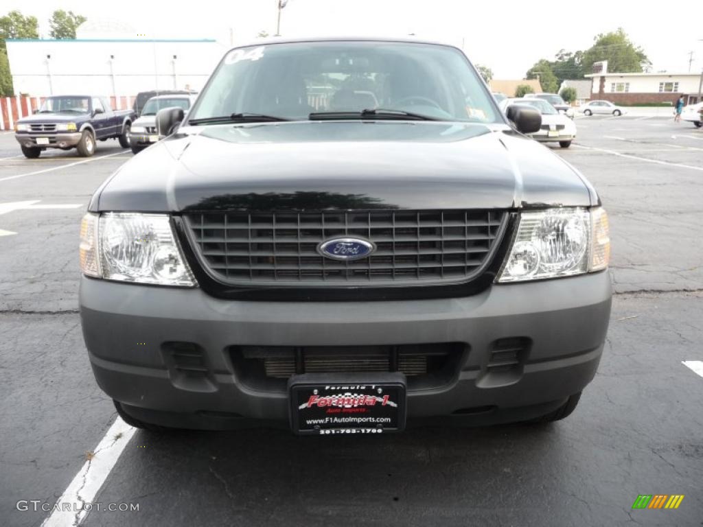 2004 Explorer XLS 4x4 - Black / Graphite photo #2