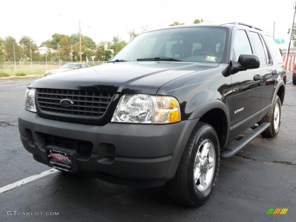 2004 Explorer XLS 4x4 - Black / Graphite photo #5