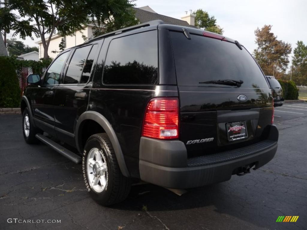 2004 Explorer XLS 4x4 - Black / Graphite photo #8