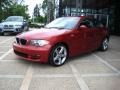 2008 Sedona Red Metallic BMW 1 Series 128i Coupe  photo #4