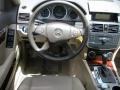 Almond/Mocha Steering Wheel Photo for 2009 Mercedes-Benz C #33227216