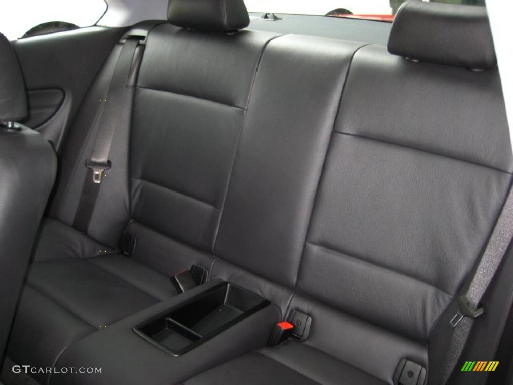 2008 1 Series 128i Coupe - Sedona Red Metallic / Black photo #15