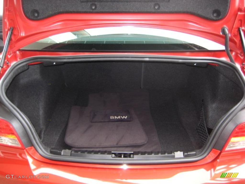 2008 1 Series 128i Coupe - Sedona Red Metallic / Black photo #16