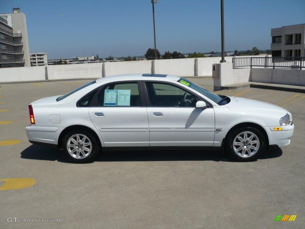 2005 S80 2.5T - Ice White / Light Taupe photo #8