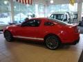 2011 Race Red Ford Mustang Shelby GT500 SVT Performance Package Coupe  photo #6