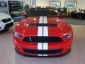 2011 Race Red Ford Mustang Shelby GT500 SVT Performance Package Coupe  photo #8