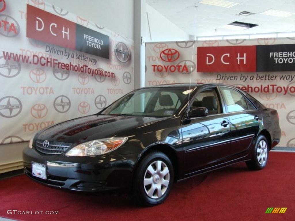 2003 Camry LE - Black / Taupe photo #1