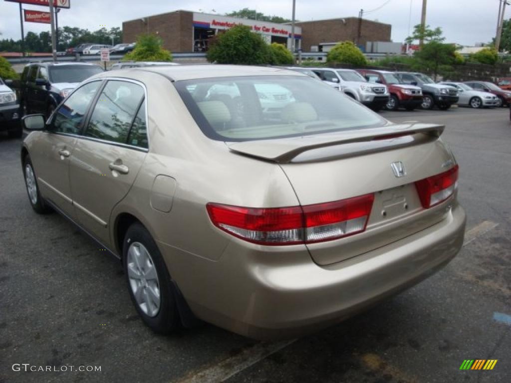 2003 Accord LX Sedan - Desert Mist Metallic / Ivory photo #2