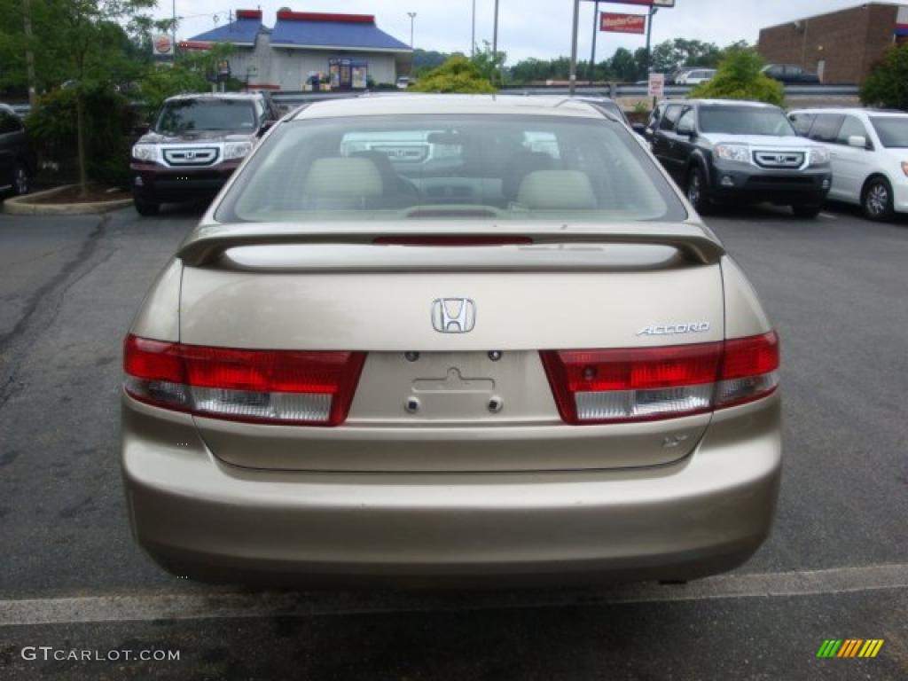 2003 Accord LX Sedan - Desert Mist Metallic / Ivory photo #3