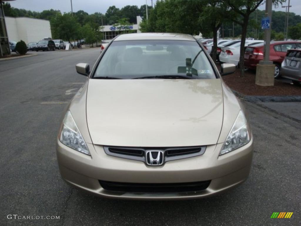 2003 Accord LX Sedan - Desert Mist Metallic / Ivory photo #6