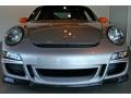 2007 Arctic Silver Metallic/Orange Porsche 911 GT3 RS  photo #2