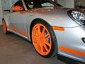 2007 Arctic Silver Metallic/Orange Porsche 911 GT3 RS  photo #11