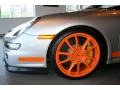 2007 Arctic Silver Metallic/Orange Porsche 911 GT3 RS  photo #23