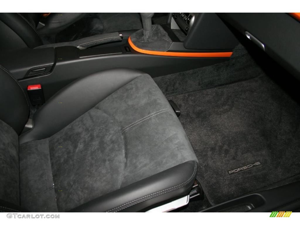 2007 911 GT3 RS - Arctic Silver Metallic/Orange / Black w/Alcantara photo #32
