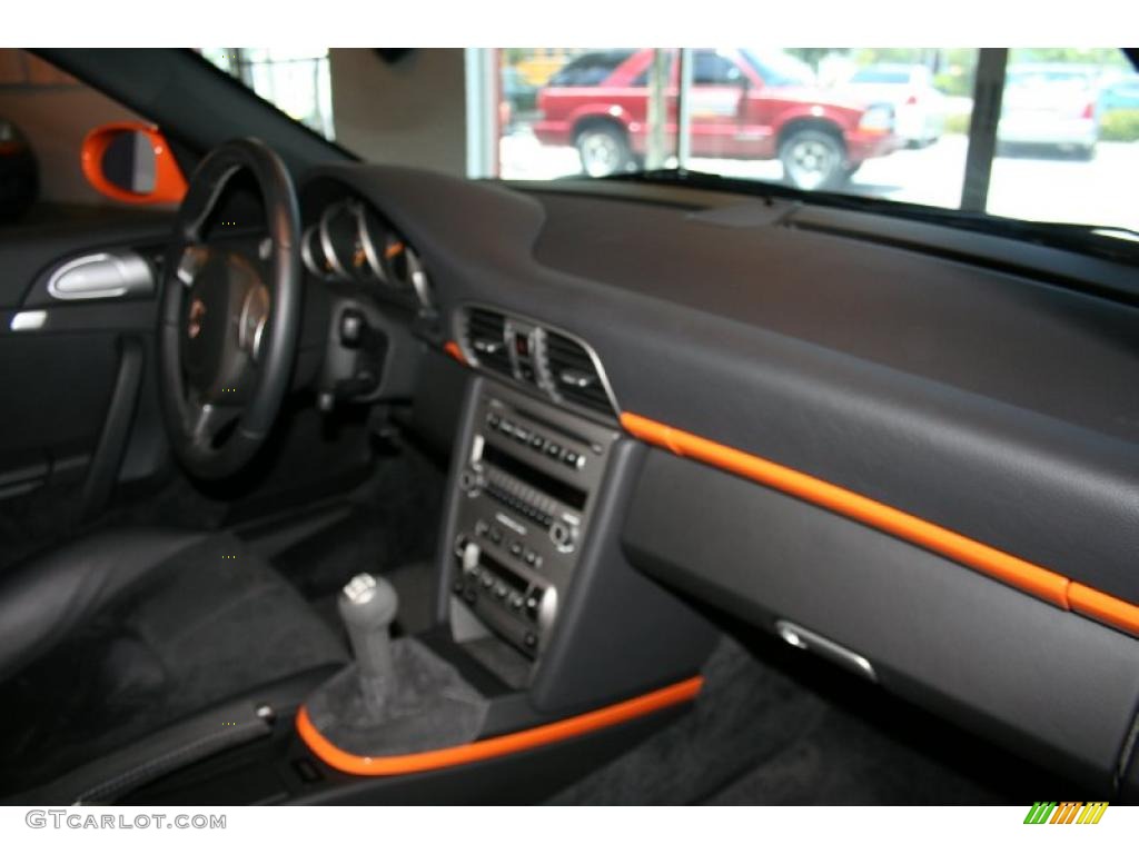 2007 911 GT3 RS - Arctic Silver Metallic/Orange / Black w/Alcantara photo #33