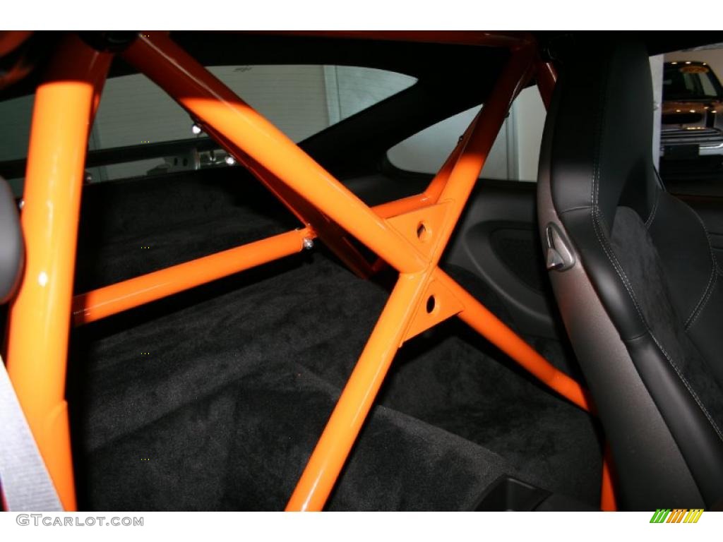 2007 911 GT3 RS - Arctic Silver Metallic/Orange / Black w/Alcantara photo #34
