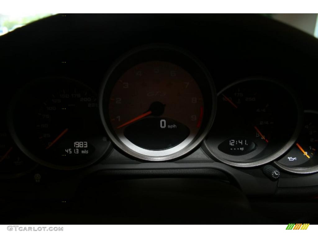 2007 911 GT3 RS - Arctic Silver Metallic/Orange / Black w/Alcantara photo #36
