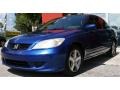 2004 Fiji Blue Pearl Honda Civic EX Coupe  photo #2