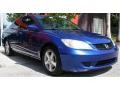 2004 Fiji Blue Pearl Honda Civic EX Coupe  photo #3
