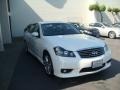 Moonlight White - M 35 S Sedan Photo No. 3