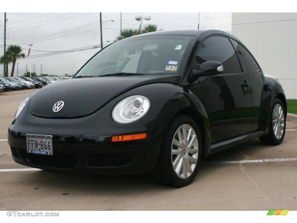 Black 2008 Volkswagen New Beetle SE Coupe Exterior Photo #33235882