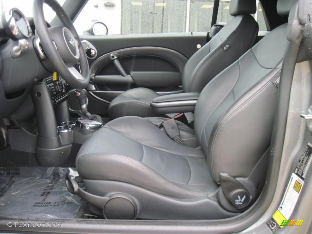 2006 Cooper S Convertible - Dark Silver Metallic / Panther Black photo #8