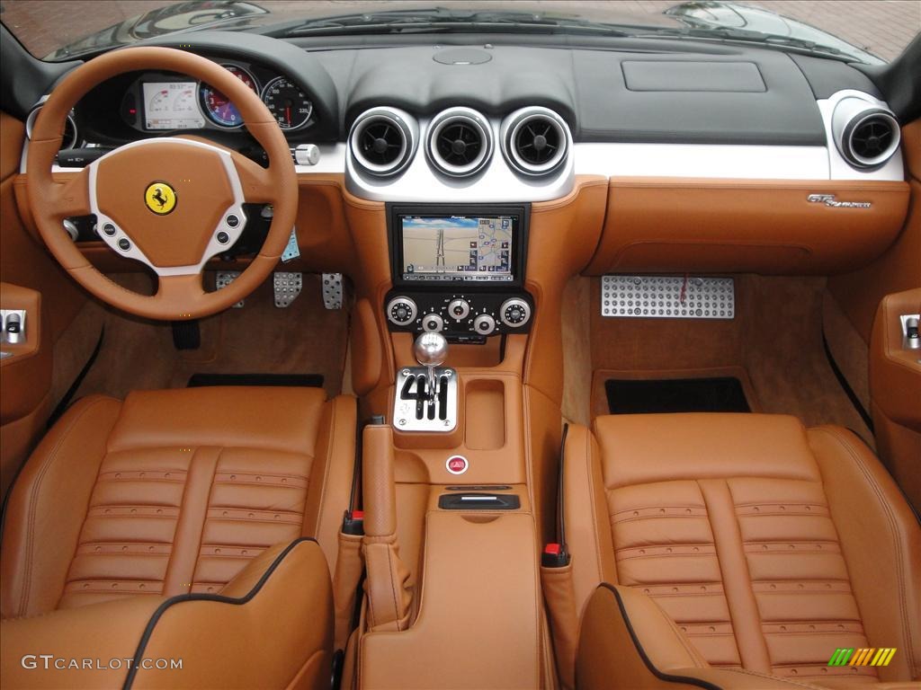 2006 Ferrari 612 Scaglietti Standard 612 Scaglietti Model Cuoio Dashboard Photo #33239109