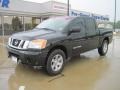Galaxy Black 2009 Nissan Titan LE Crew Cab
