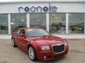 2010 Inferno Red Crystal Pearl Chrysler 300 SRT8  photo #1