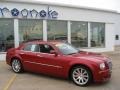 2010 Inferno Red Crystal Pearl Chrysler 300 SRT8  photo #2